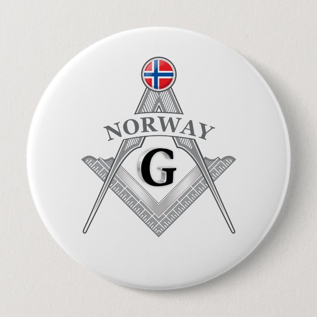 Niederlande Freimaurerei Zeichen Button (Vorderseite)