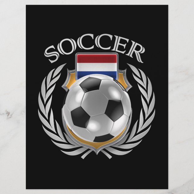 Niederlande Fußball 2016 Fangerät Flyer (Vorne)