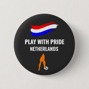 Niederlande Fußball Stolz 2026 Trikot Button
