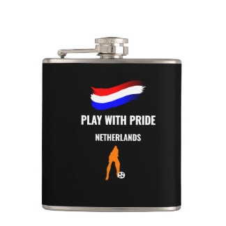 Niederlande Fußball Stolz 2026 Trikot Flachmann