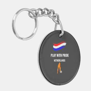 Niederlande Fußball Stolz 2026 Trikot Schlüsselanhänger