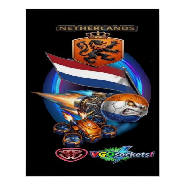 Niederlande-G-Ball Poster (Vorderseite)