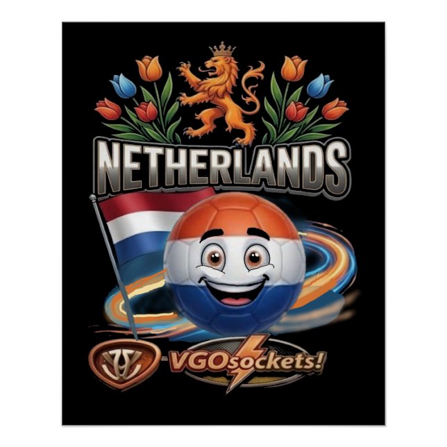 Niederlande-G-Ball Poster (Vorderseite)