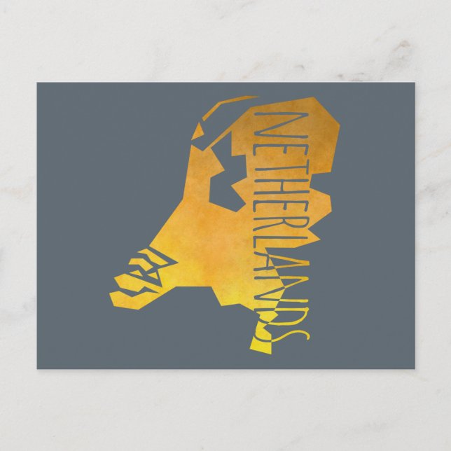 Niederlande Karte (Vorderseite)