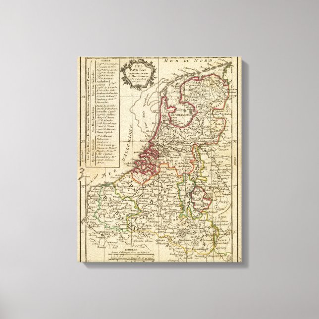 Niederlande Leinwanddruck (Vorderseite)