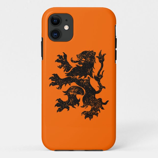 Niederlande Lion Case-Mate iPhone Hülle (Rückseite)