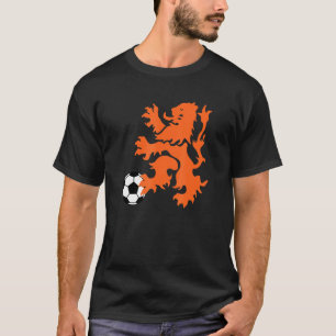 Niederlande Lion Rampant Soccer Ball T-Shirt