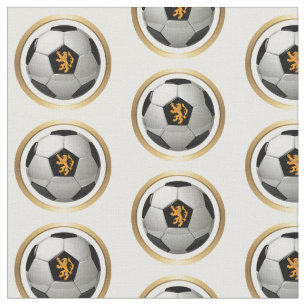 Niederlande Lion Soccer Ball Stoff