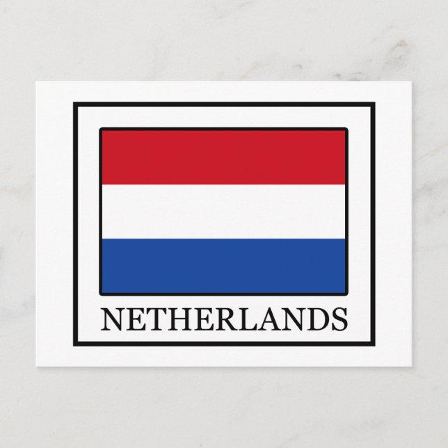 Niederlande Postkarte (Vorderseite)