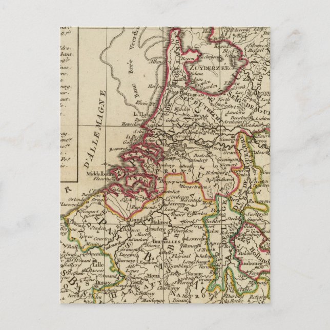 Niederlande Postkarte (Vorderseite)