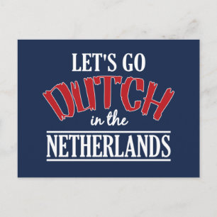 Niederlande Postkarte, benutzerdefinierbar Postkarte