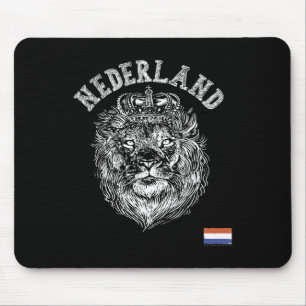 Niederlande Reto Niederlande Löwe Holland Niederlä Mousepad