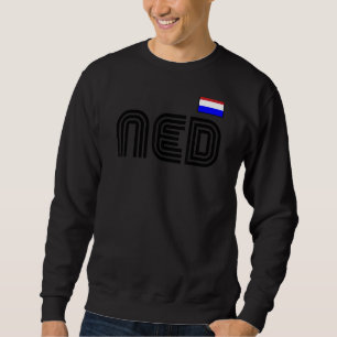 Niederlande - Retro Internationales Land Neuland Sweatshirt