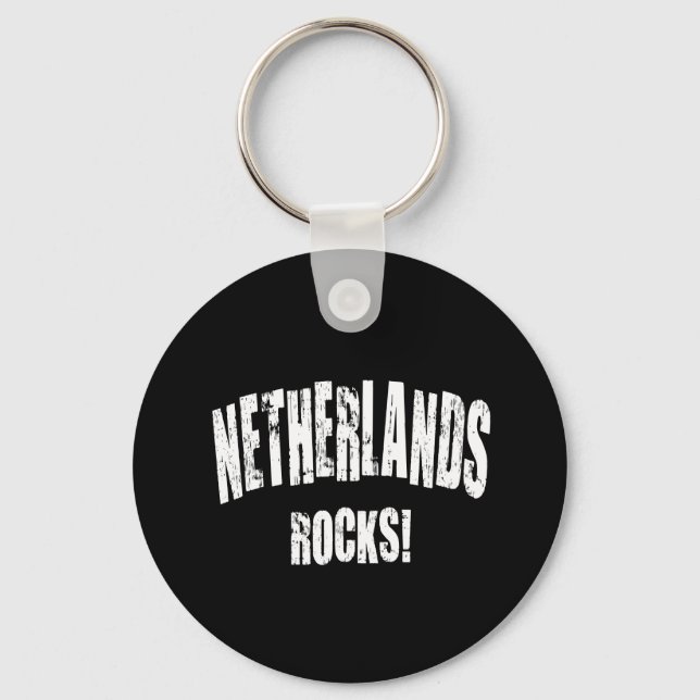Niederlande Rocks! Schlüsselanhänger (Vorderseite)