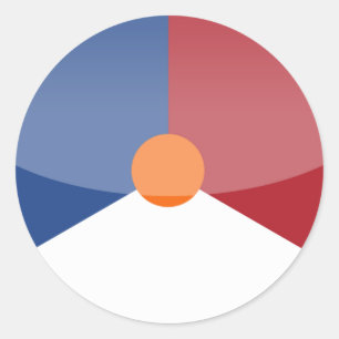 Niederlande Runder Aufkleber