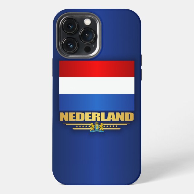 "Niederlande-Stolz"-Shirts iPhone Hülle (Rückseite)