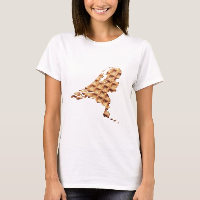 Niederlande Stroopwafel land T-Shirt (Vorderseite)