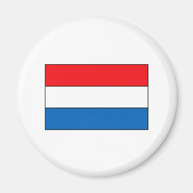 Niederlande - T - Shirt und Geschenke unter Flagge Magnet (Vorne)