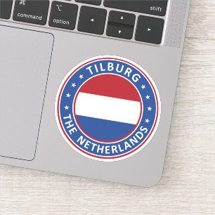 Niederlande, Tilburg Aufkleber