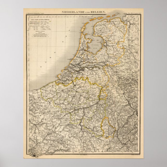 Niederlande und Belgien 2 Poster (Vorne)