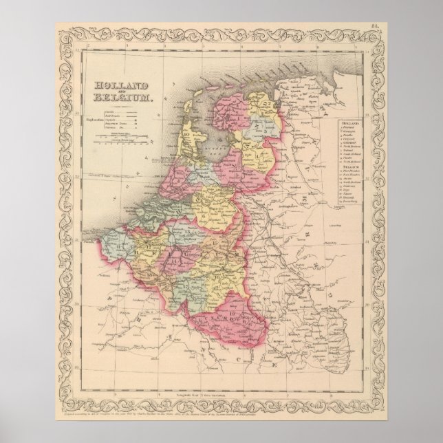 Niederlande und Belgien 2 Poster (Vorne)
