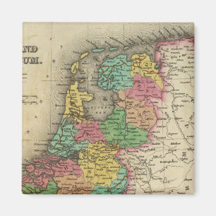 Niederlande und Belgien Magnet