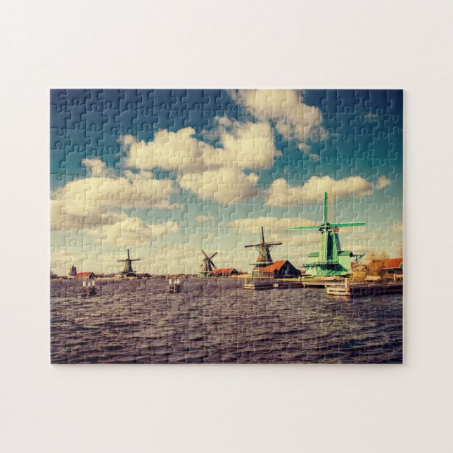 Niederlande Windmill Puzzle (Horizontal)