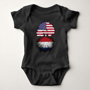Niederländisch American USA Vereinigte Staaten Baby Strampler