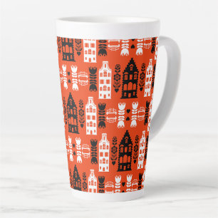 Niederländisch Folk Art Print Milchtasse