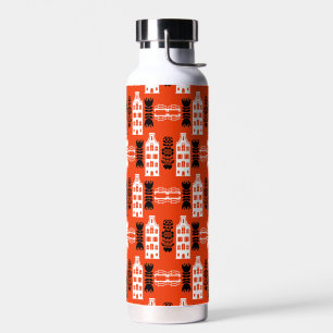 Niederländisch Folk Art Print Trinkflasche