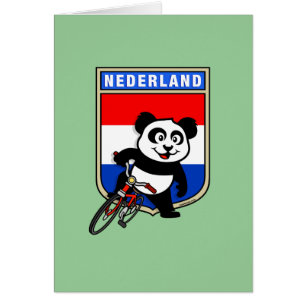 Niederländisch-Radfahrer Panda