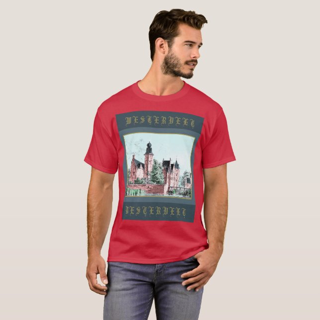 Niederländisch van Westervelt Familiencoat von Arm T-Shirt (Vorne ganz)