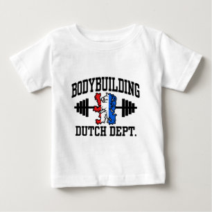 niederländische Bodybuilding Baby T-shirt