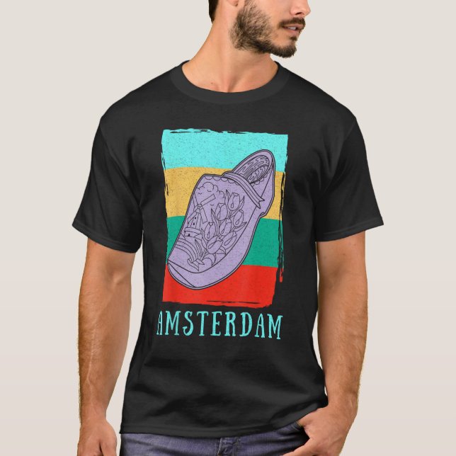 Niederländische Cloud Klomp Schuhe Niederlande Hol T-Shirt (Vorderseite)