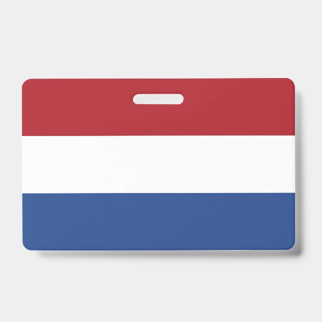 Niederländische Flagge Ausweis (Vorderseite)