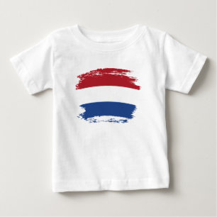 niederländische Flagge Baby T-shirt