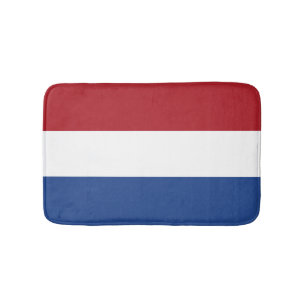 niederländische Flagge Badematte