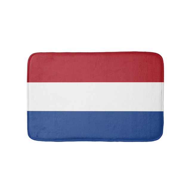 niederländische Flagge Badematte (Vorderseite)