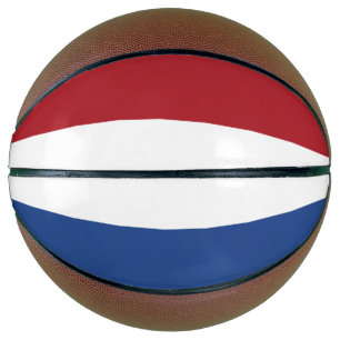 niederländische Flagge Basketball