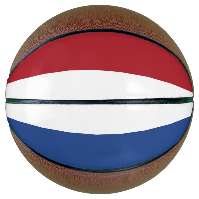 niederländische Flagge Basketball (Vorderseite)