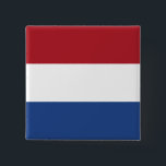 Niederländische Flagge Button<br><div class="desc">Anpassbare World Flag Produkte - Bitte fühlen Sie sich frei,  Ihren eigenen Text hinzuzufügen.</div>