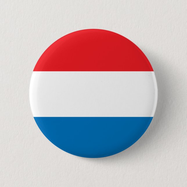 Niederländische Flagge Button (Vorderseite)