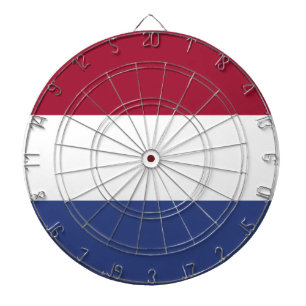 Niederländische Flagge Dartscheibe
