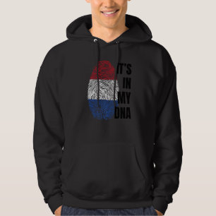 Niederländische Flagge Dna Fingerprint Holland Ora Hoodie