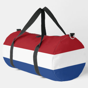 niederländische Flagge Duffle Bag