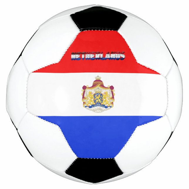 Niederländische Flagge Fußball (Vorderseite)