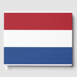 Niederländische Flagge Gästebuch