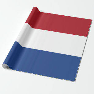 Niederländische Flagge Geschenkpapier