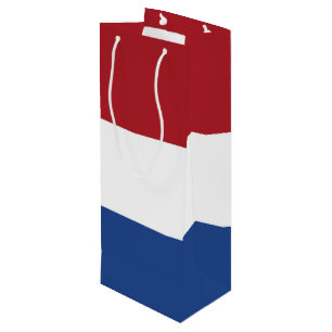 niederländische Flagge Geschenktüte Für Weinflaschen