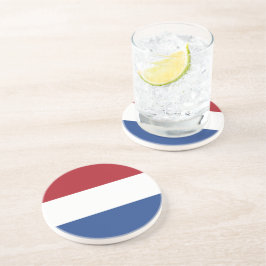 niederländische Flagge Getränkeuntersetzer